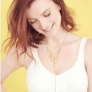 Stella and Dot Delicate Landon Gold Necklace